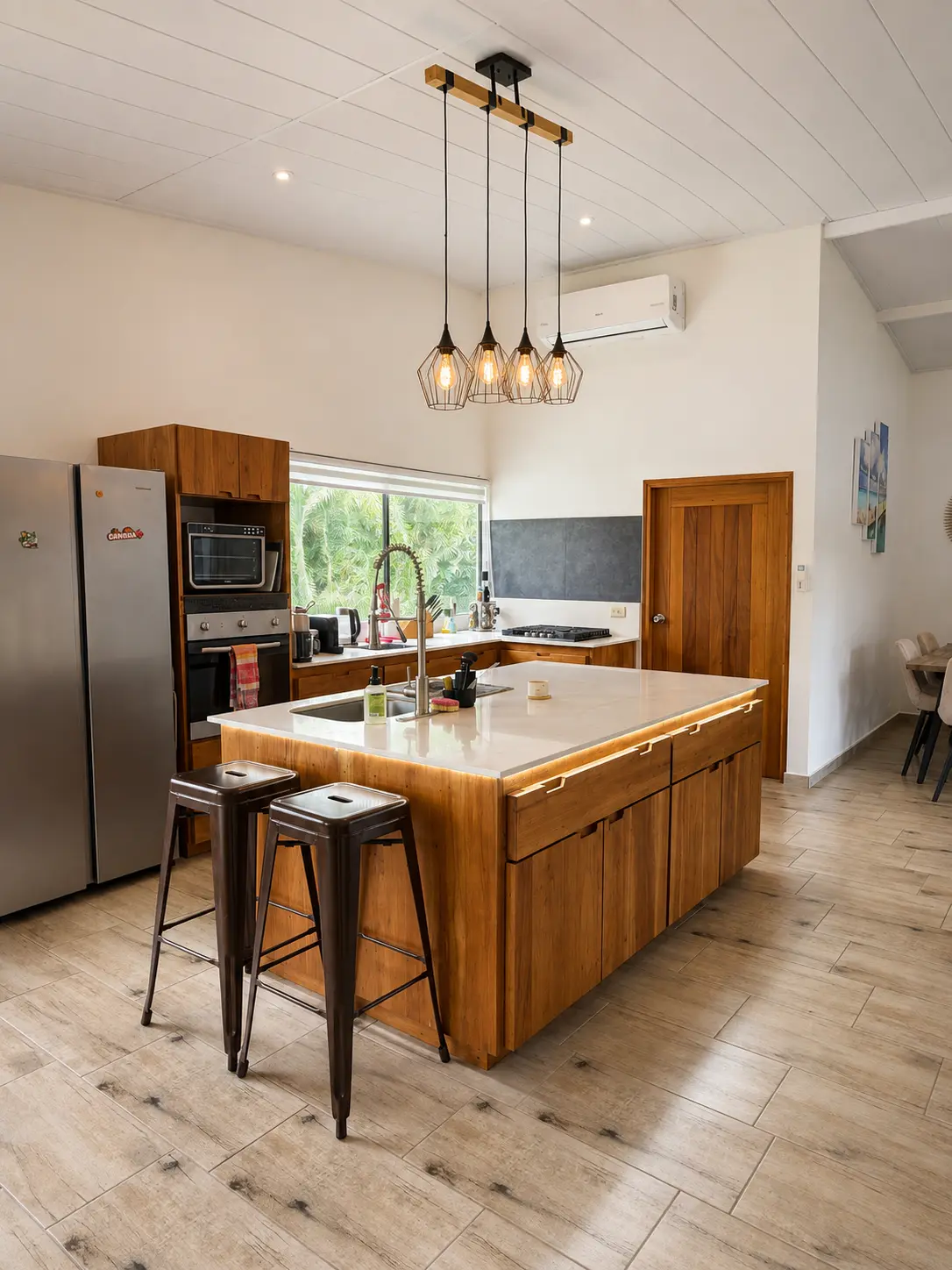 Package hôtel + maison — Cabañas del Francés — cuisine 7/10